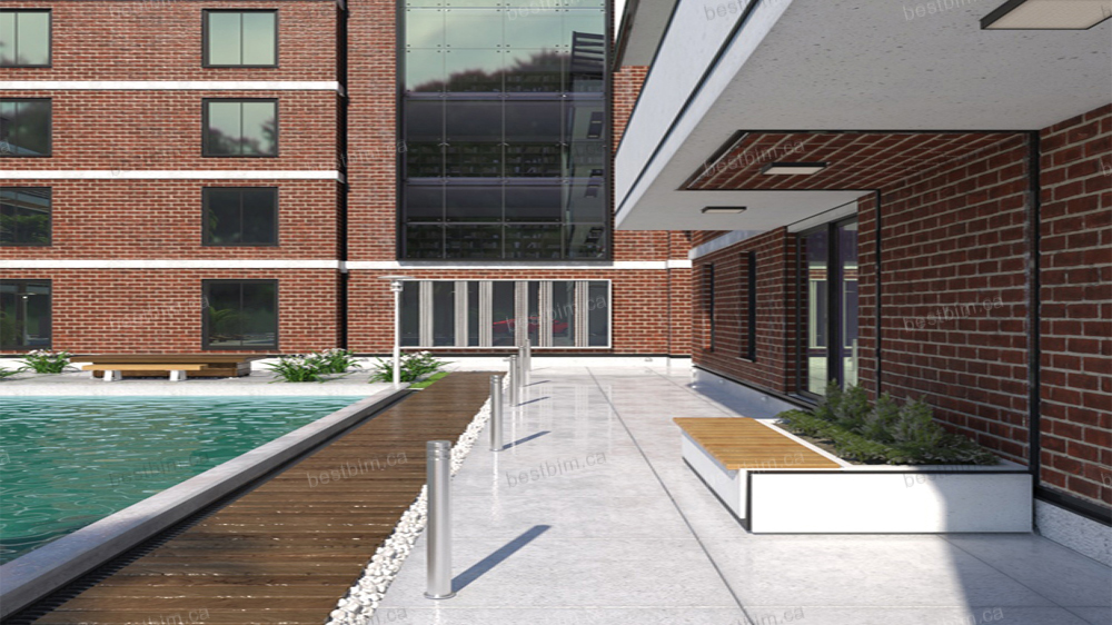 Building Exterior Render
