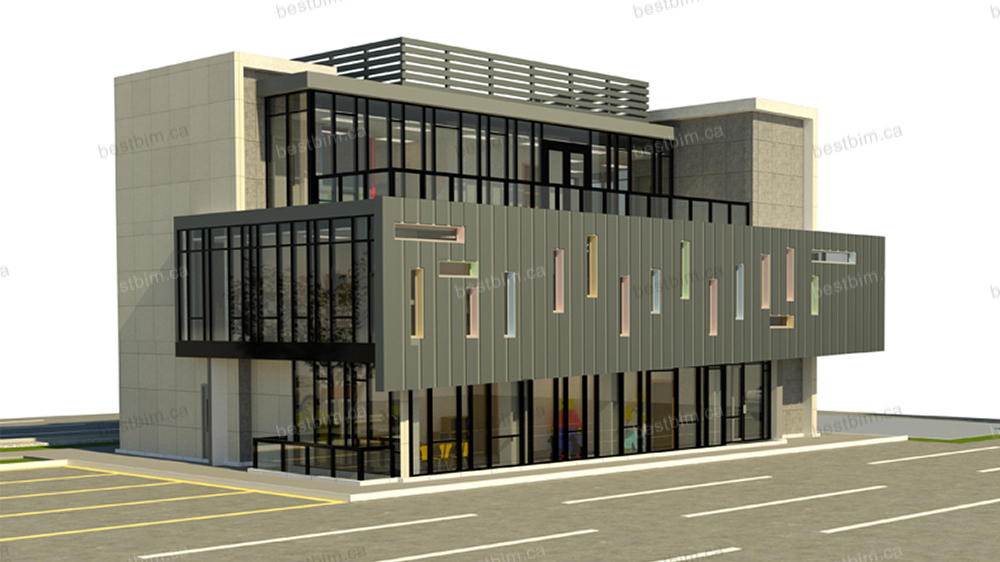 Building Exterior Render