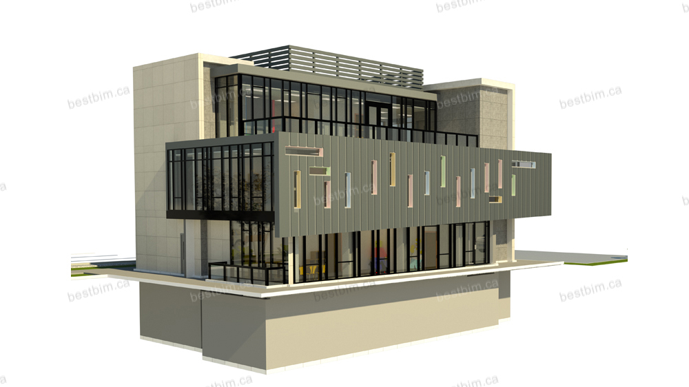 Daycare Exterior Render