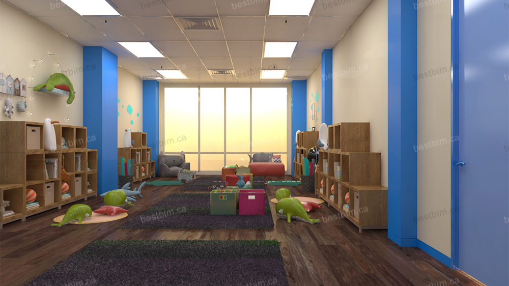Building Interior Render