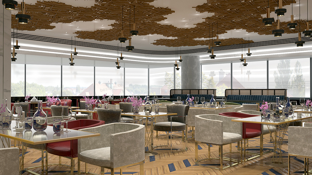 restaurant exterior render