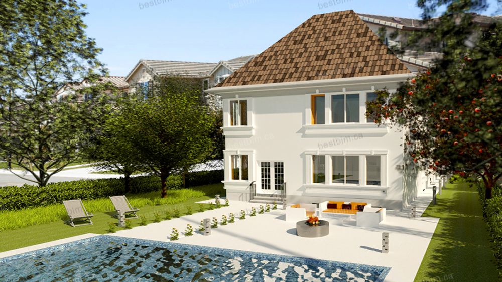 Building Exterior Render