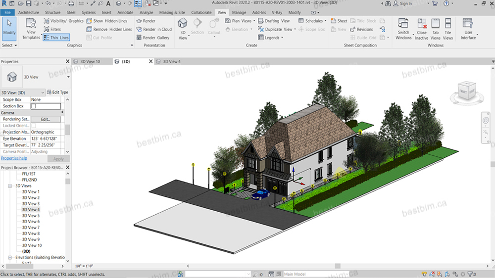 Building Exterior View