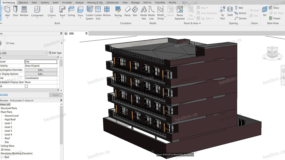 Condo Building Revit