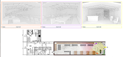 korean restaurant render